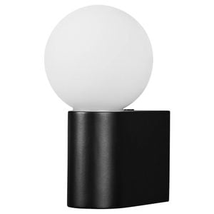Brilliant 14.5cm Black Matt Starlet Classic Ball Starlet Vanity And Wall Light