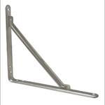 Carinya 300 x 250 x 28mm Light Stayed Bracket - Zinc