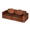 Playpals 12PCS Modular Kids Play Couch Inspiring Child Creativity Foam Sofa