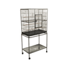 Yes4pets 161 Cm Bird Cage Parrot Aviary Pet Stand-alone Budgie Perch Castor Wheels