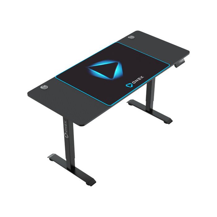 ONEX GDE1600DH Electric Gaming Desk 1600*700mm/w Dual Motors