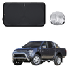 Front Windscreen Sun Shade for Mitsubishi Triton Double Cab 2006 - 2015 (ML MN) - Standard 150 x 85 cm - Black