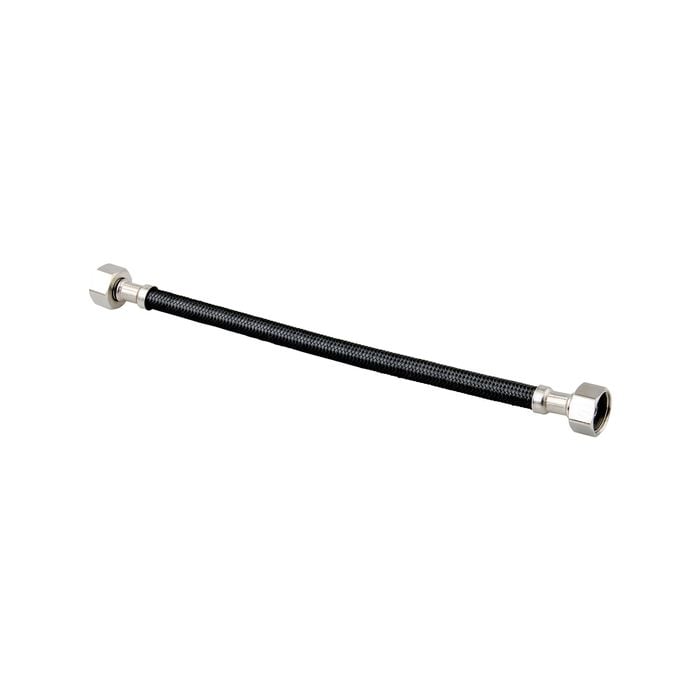 EnduraSeal 300mm Black Premium Flexible Braided Water Connector