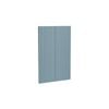 Kaboodle 900mm Danish Blue V-Groove Medium Pantry Doors - 2 Pack