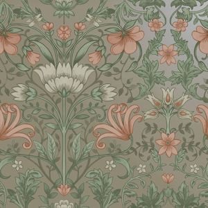 Emiliana Champagne Wallpaper. 53cm x 10.05m