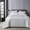 Porter Comforter White Single/double Bed With Pillowcase