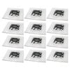 12x Urban Kitchen Cake Board 2pc Square Silver 35x35cm for Baking