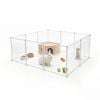 Advwin 12 Panels Pet Playpen Guinea Pigs Small Animal Enclosure