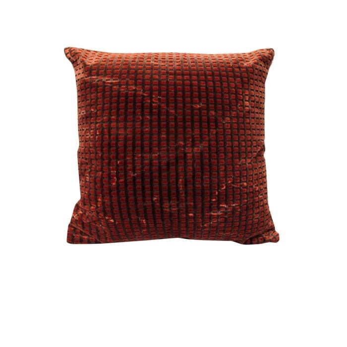 Rapee Pixel Texture Cushion Cover - Orange