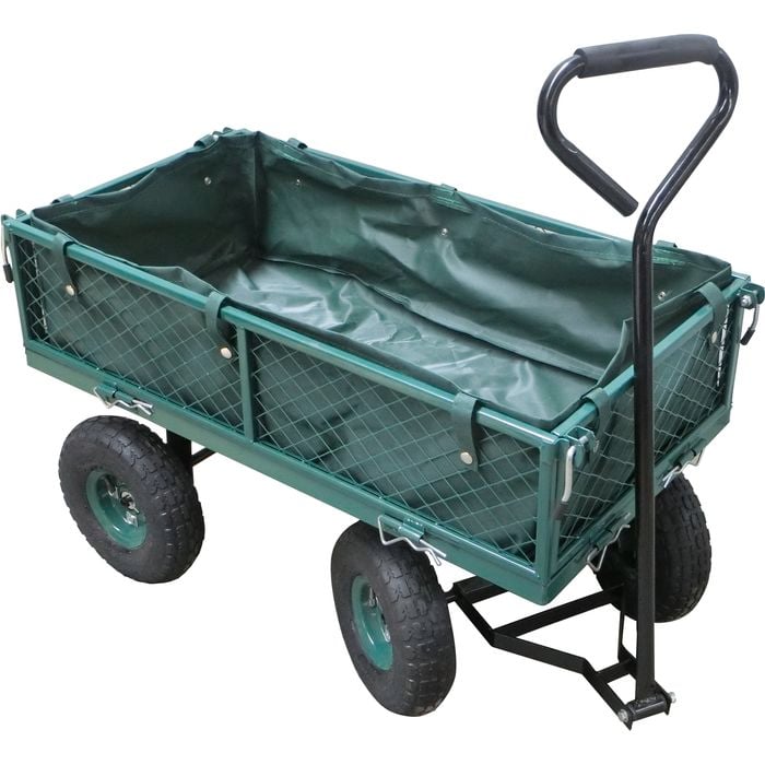 Saxon Steel Mesh Garden Cart