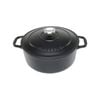Chasseur Round French Oven 26cm - 5L Matte Black
