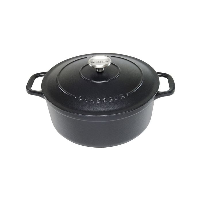 Chasseur Round French Oven 26cm - 5L Matte Black