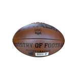 STRADIA Vintage Size 5 Rugby League Ball - Classic Game Series with Genuine Cowhide Leather