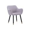 Modern Furniture AILIN Armchair 62x57.5cm - Grey Veloutine