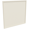 ProtectorAl 1001-2000W X 1001-2000H Surfmist Aluminium Welded Slat Panel Horizontal 18mm Gap