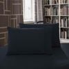 Fabric Fantastic 1000TC Premium Ultra Soft Queen size Pillowcases 2-Pack - Black