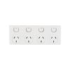 DETA Four Outlet Power Point - White