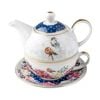 Roses & Butterflies Navy Floral Decorative Tea For One Teapot/Teacup Set 450ml