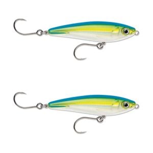 2x Rapala 7cm Saltwater X Rap SubWalk Walk the Dog Bait Fish Lures - Fusilier