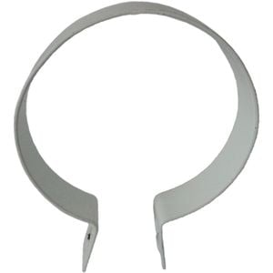 Kinetic 80mm Head Pipe Saddle Clips - 2 Pack