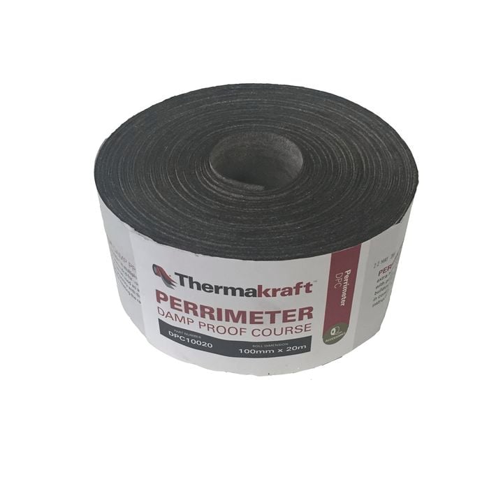 Thermakraft 100mm x 20m Bitumionus Damp Proof Course