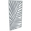 ProtectorAl 300-1200w x 1201-2400h Silver Brushed/Gloss White Palm Unframed Composite Deco Panel