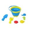 Marquee Sand Accessories 7 Piece Beach Toys With Collapsable Bucket