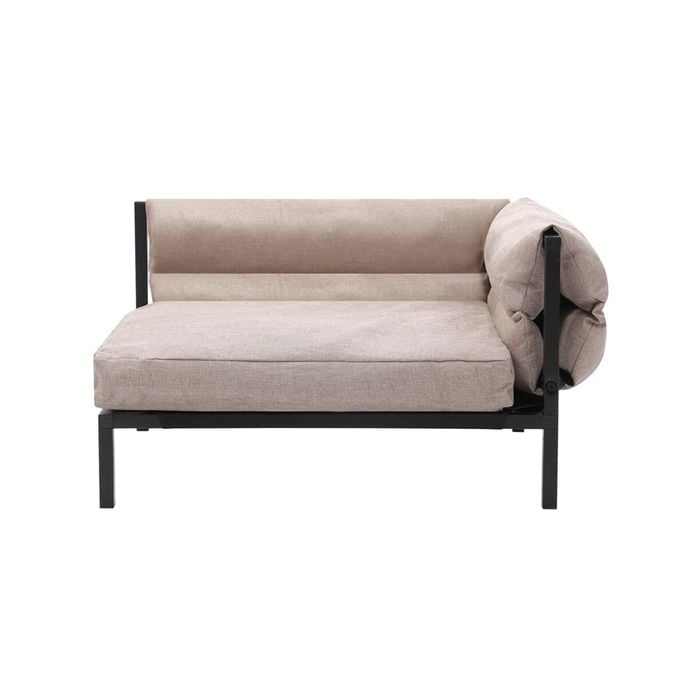 Paws & Claws Elevated Sofa Pet Bed Medium 64.5x49cm - Linen Beige