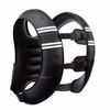 Black Adjustable Weighted Vest 8KG - Reflective for Running & Strength Training