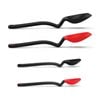Dreamfarm 28cm Supoon x 2 & 20cm Mini Supoon x 2 in Red & Black Set 4
