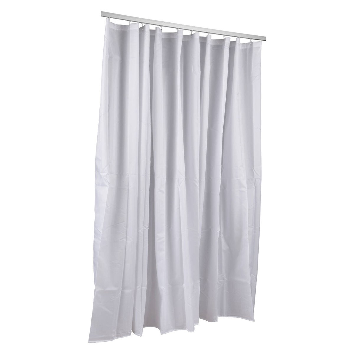 Metlam Australia 3000mm x 2000mm White Nylon Taffeta Shower Curtain ...