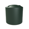 Melro Tanks 8000L Heritage Green Round Poly Water Tank