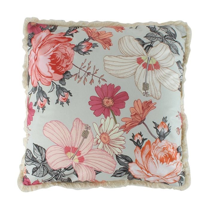Maine & Crawford Humphrey 50x50cm Sea Life Cushion w/ Tassel Pillow Sofa Decor