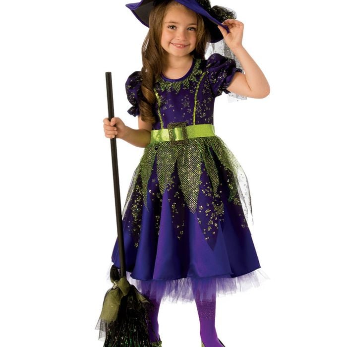 Twilight Purple Witch Girls Halloween Costume - Small
