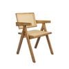 Levede Rattan Accent Lounge Armchair Natural