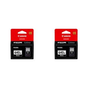2PK Canon Pixma PG640XL Ink Cartridge 400 Page Yield - Black