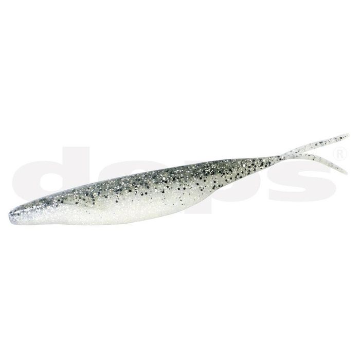 Deps Sakamata Shad 4" Soft Plastic Fishing Lure 127 Silver Shad