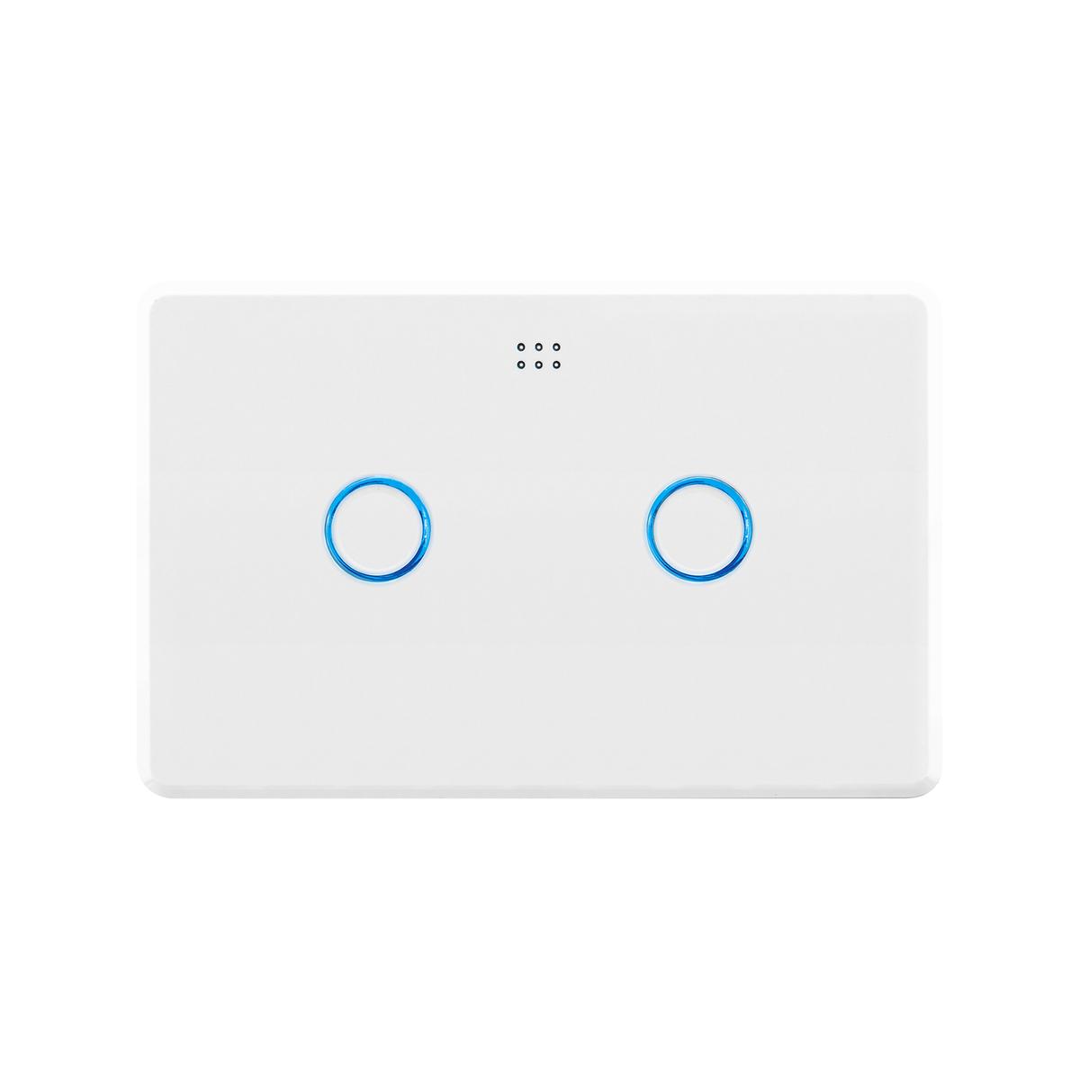 DETA Switch Smart Grid 2 Way 2 Gang - Bunnings Australia