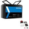 Gentrax 12v 100ah Lithium Battery + 4x 275a Isolator Switch