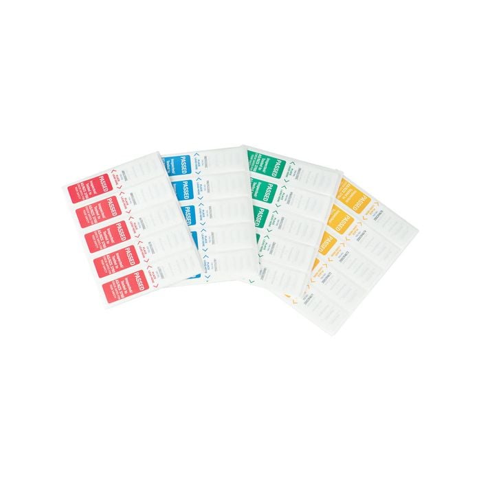 DETA Appliance Test Tag Stickers - 100 Pack