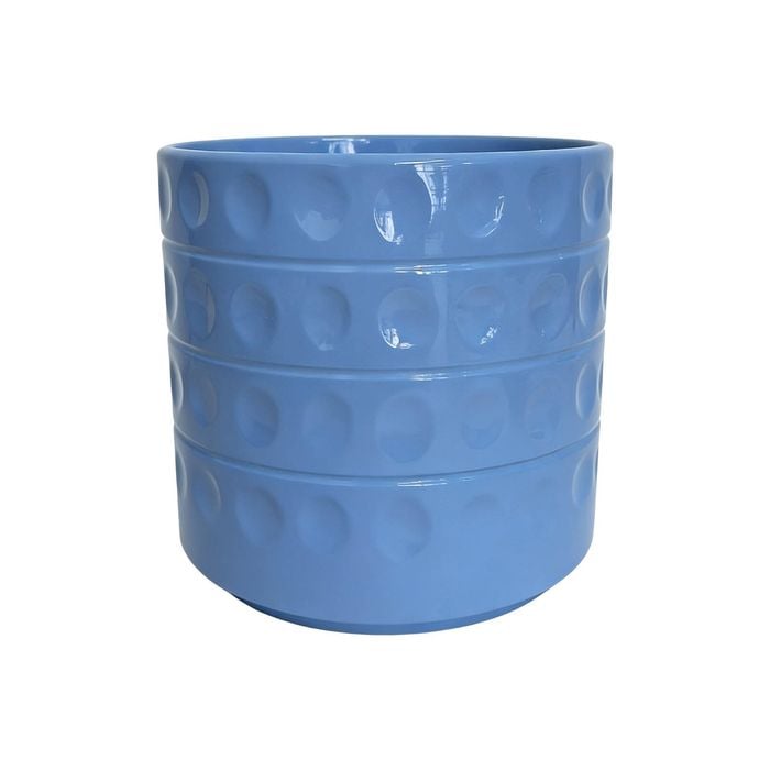 Astin Sinclair 155 x 165mm Cashmere Blue Dots Ceramic Pot