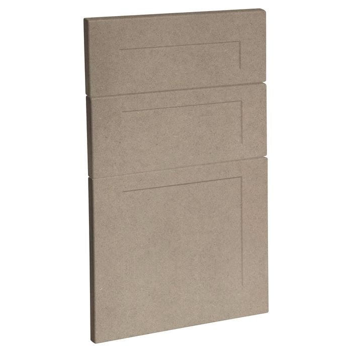 Kaboodle 450mm Raw Board Alpine 3 Drawer Panels