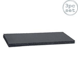 Argon Tableware Modular Slate Table Runner - 150 x 25cm - Natural Slate Dining Table Mat Decorative Dinner Centre Piece Platter