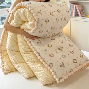 CottonMore Thick High Weight Winter Blanket Comforter Quilt 200×230cm - Pancake Puppy