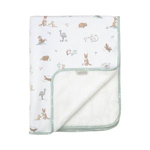 Living Textiles Sherpa Blanket - Australiana
