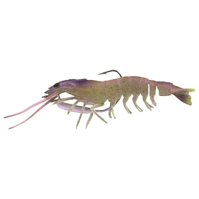125mm Chasebaits Flick Prawn Lure - 8gm Soft Plastic Fishing Lure- Jelly Prawn