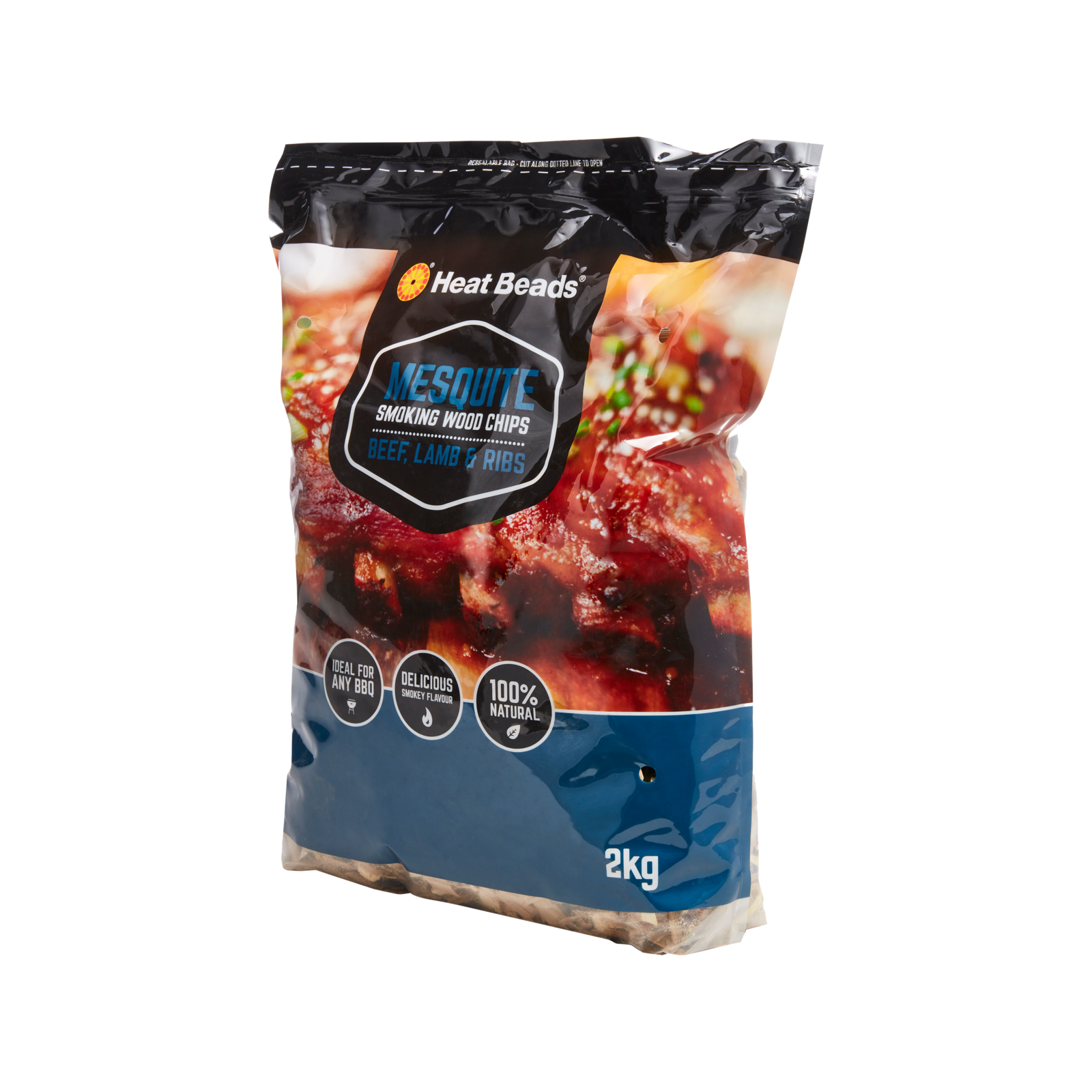 Heat Beads 2kg BBQ Smoking Wood Chips 2kg Mesquite Bunnings Australia