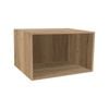 Kaboodle 300-399mm Hazelnut V Customisable Deep Open Slimline Shelf