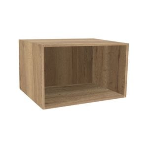 Kaboodle 300-399mm Hazelnut V Customisable Deep Open Slimline Shelf