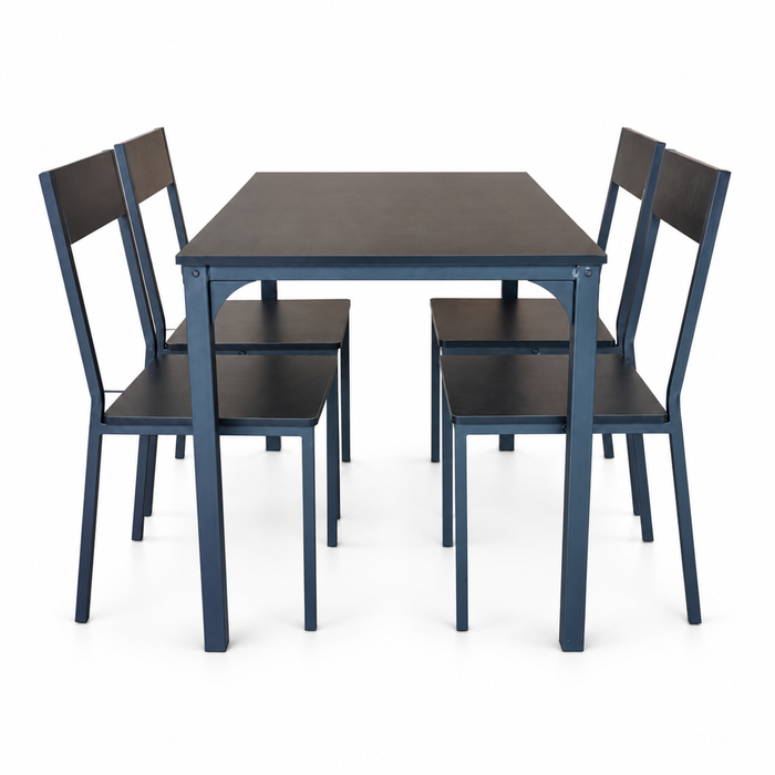 YES4HOMES 5 Piece Kitchen Dining Room Table and Chairs Set Furniture